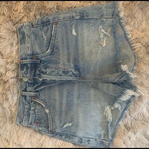 RESERVED DONT BUY Agolde Jaden High Rise Shorts